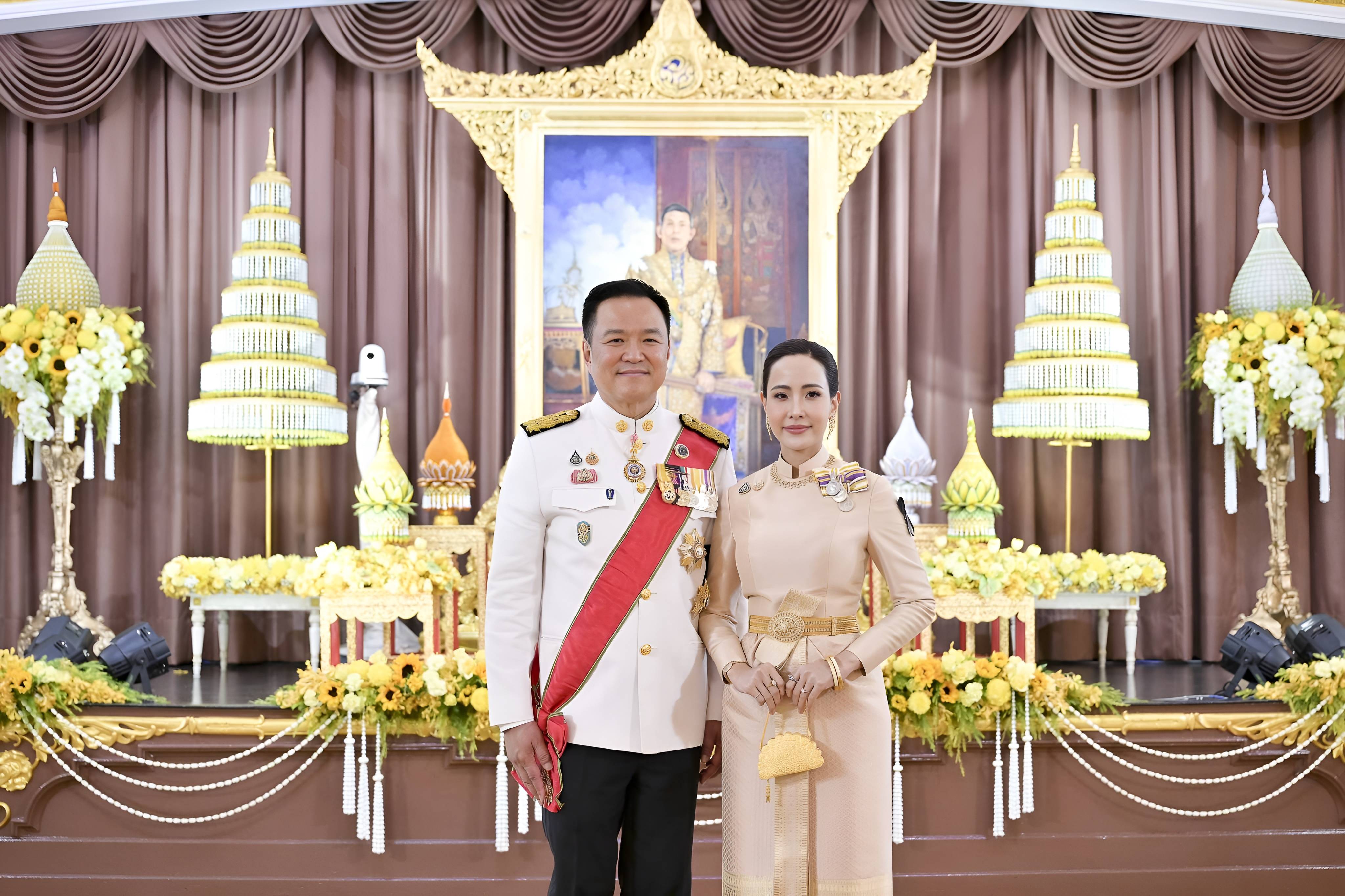 บรรยากาศงานสโมสรสันนิบาตเฉลิมพระเกียรติพระบาทสมเด็จพระเจ้าอยู่หัว เนื่องในวันฉัตรมงคล 4 พฤษภาคม 2569 ณ ตึกสันติไมตรี (หลังนอก) ทำเนียบรัฐบาล วันที่ 4 พฤษภาคม 2569
