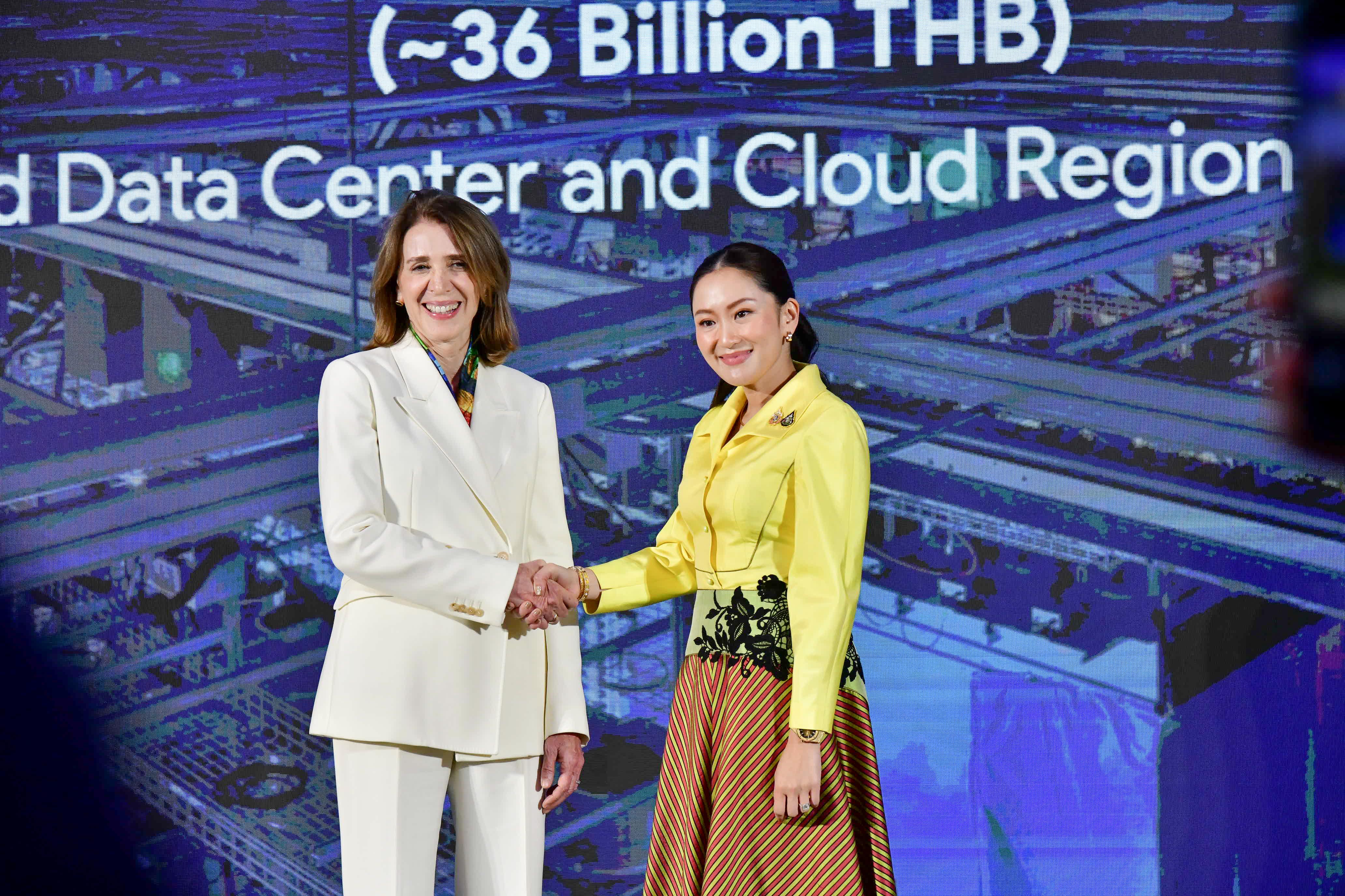 Google ประกาศลงทุน 36,000 ล้านบาท สร้าง Data Center และ Cloud Region ในไทย นางสาวแพทองธาร ชินวัตร นายกรัฐมนตรี