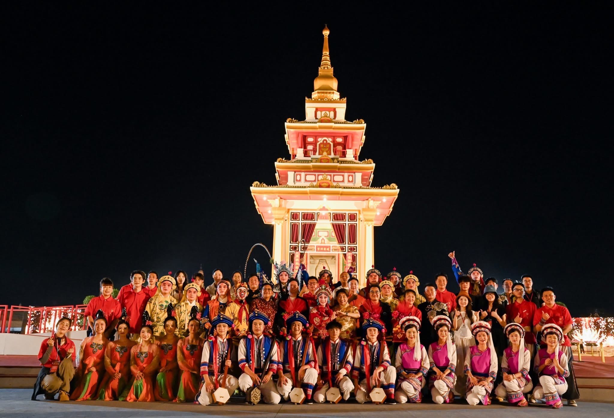 การแสดงทางวัฒนธรรมและความสัมพันธ์ไทย-จีน